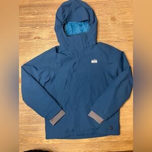 REI Youth M (10-12) Teal Winter Jacket/Coat